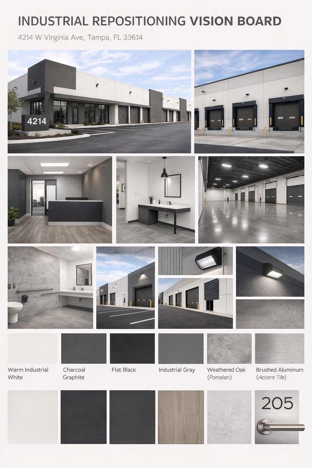 4214 W Virginia Ave — Industrial Repositioning Vision Board